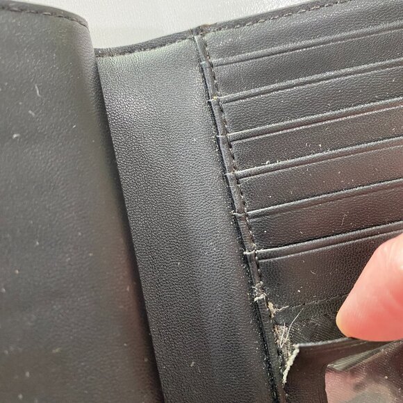 Kate Spade Braylon Patterson Drive Black Pebbled Leather Wallet - Picture 5 of 10